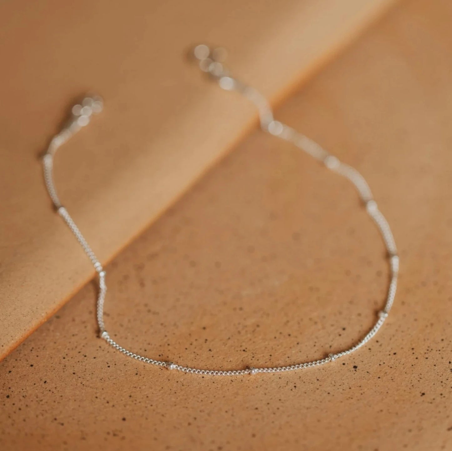 Minimalist Bead Decor Anklet