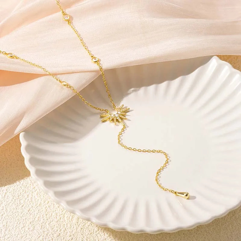 Elegant Y-Shaped Pendant Necklaces