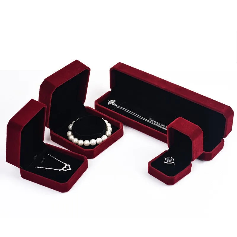 High-end Velvet Jewellery Box