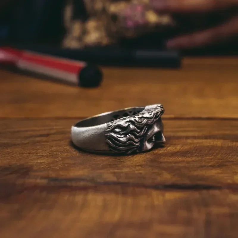 Half-Face Venus Sculpture Ring