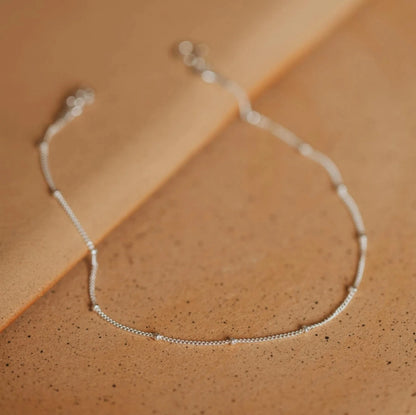 Minimalist Bead Decor Anklet