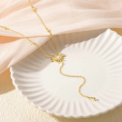 Elegant Y-Shaped Pendant Necklaces