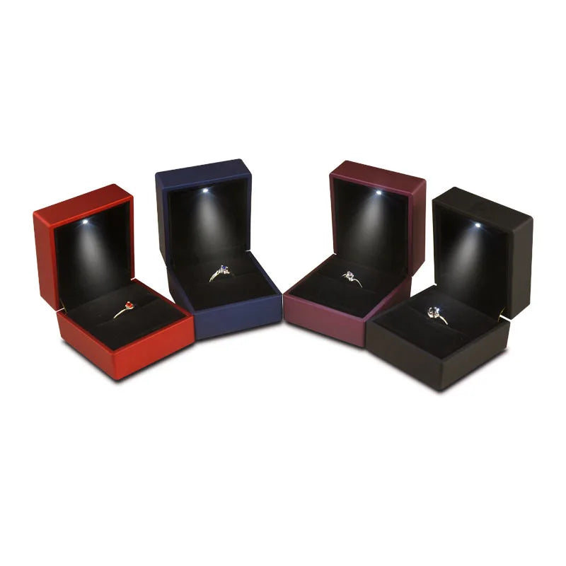 Ring Box With LED Light
