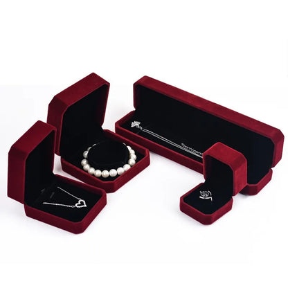 High-end Velvet Jewellery Box