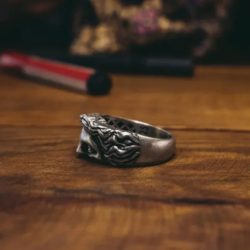 Half-Face Venus Sculpture Ring