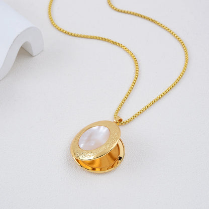Romantic Locket Pendant Necklace