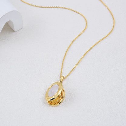 Romantic Locket Pendant Necklace