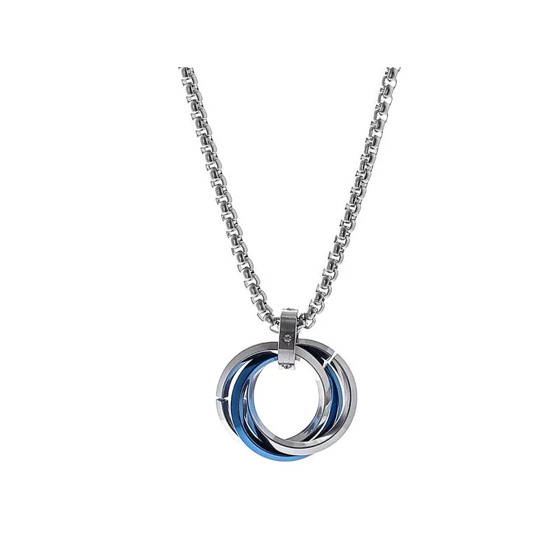 Three Circles Pendent Necklace